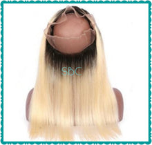 Load image into Gallery viewer, 360 Frontals (#613 Blonde with 1B Root)